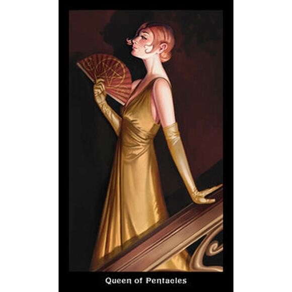 Steampunk Tarot by Barbara Moore Full 78 Card Mini Deck - Picture 2 of 5